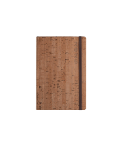 ΗΜΕΡΟΛΟΓΙΟ ΗΜΕΡΗΣΙΟ ΜΕ ΛΑΣΤΙΧΟ ΗΜΙΕΥΚΑΜΠΤΟ ΕΞΩΦΥΛΛΟ ΔΕΡΜΑΤΙΝΗ 14x21cm ECO ΚΑΦΕ ΣΟΚΟΛΑΤΙ