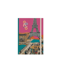 ΗΜΕΡΟΛΟΓΙΟ ΗΜΕΡΗΣΙΟ ΜΕ ΛΑΣΤΙΧΟ ΣΚΛΗΡΟ ΕΞΩΦΥΛΛΟ ΠΛΑΣΤΙΚΟΠΟΙΗΣΗ 14x21cm COLLAGE