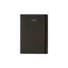 ΗΜΕΡΟΛΟΓΙΟ ΗΜΕΡΗΣΙΟ ΜΕ ΛΑΣΤΙΧΟ ΗΜΙΕΥΚΑΜΠΤΟ ΕΞΩΦΥΛΛΟ PVC 17x24cm ELEGANTA ΑΝΘΡΑΚΙ