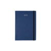 ΗΜΕΡΟΛΟΓΙΟ ΗΜΕΡΗΣΙΟ ΜΕ ΛΑΣΤΙΧΟ ΗΜΙΕΥΚΑΜΠΤΟ ΕΞΩΦΥΛΛΟ PVC 17x24cm ELEGANTA ΜΠΛΕ
