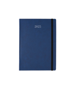 ΗΜΕΡΟΛΟΓΙΟ ΗΜΕΡΗΣΙΟ ΜΕ ΛΑΣΤΙΧΟ ΗΜΙΕΥΚΑΜΠΤΟ ΕΞΩΦΥΛΛΟ PVC 17x24cm ELEGANTA ΜΠΛΕ