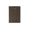 ΗΜΕΡΟΛΟΓΙΟ ΗΜΕΡΗΣΙΟ ΜΕ ΛΑΣΤΙΧΟ ΗΜΙΕΥΚΑΜΠΤΟ ΕΞΩΦΥΛΛΟ PVC 17x24cm NATURA ΑΝΘΡΑΚΙ