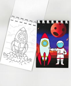 Δώρο για πάρτυ - Μπλοκάκι χρωματισμού Διάστημα