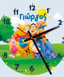 Ρολόι με εκτύπωση - στρογγυλό 20εκ.- 4