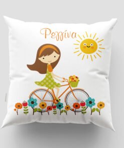 Μαξιλάρι με εκτύπωση - Ποδήλατο - Σχέδιο 2