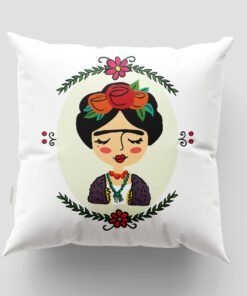 Alternative view of Μαξιλάρι με εκτύπωση - Φρίντα Κάλο- Σχέδιο 4